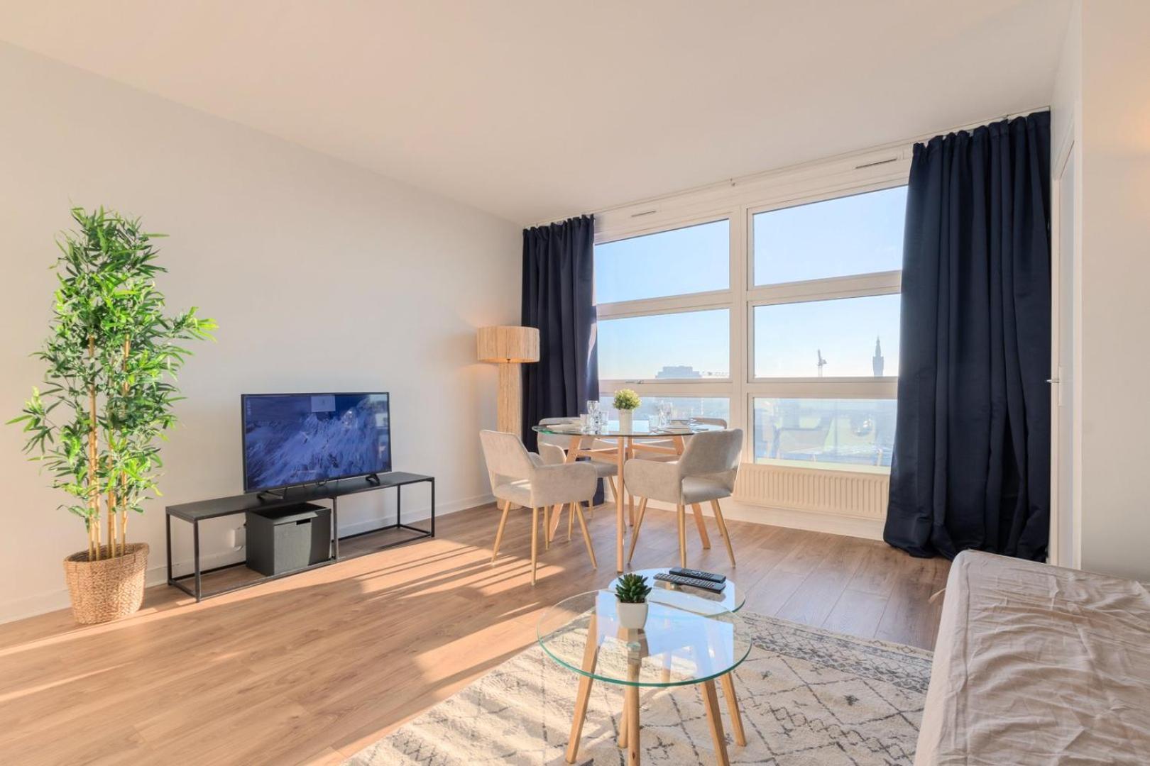 Lille Gare - 2 Pers Incredible View On Lille ! Apartment Bagian luar foto