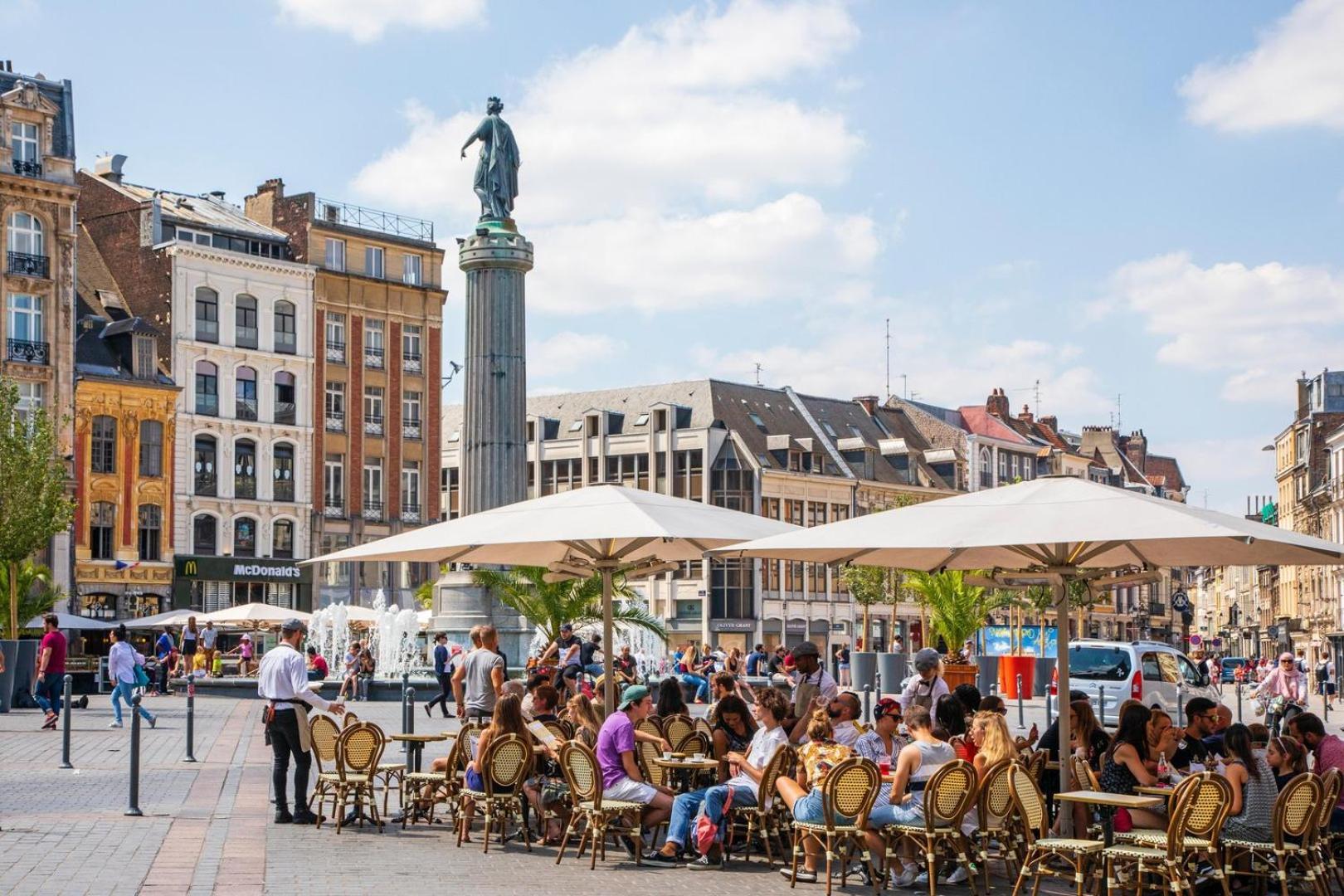 Lille Gare - 2 Pers Incredible View On Lille ! Apartment Bagian luar foto